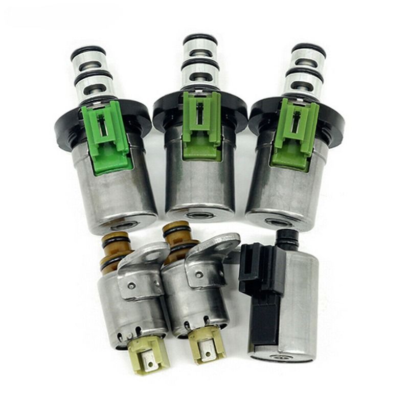 48420K-R 4F27E 6 ชิ้น/1 ชุด เครื่องส่ง โซเลนอยด์ คิต เหมาะสําหรับ Mazda 2 3 5 6 CX-7 MPV