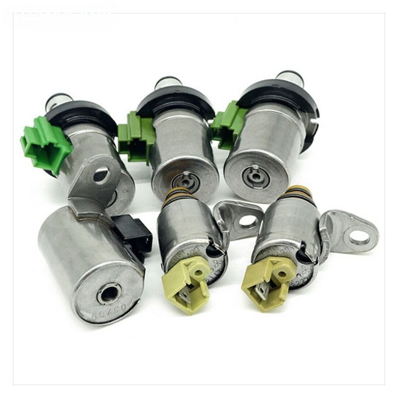 48420K-R 4F27E 6 ชิ้น/1 ชุด เครื่องส่ง โซเลนอยด์ คิต เหมาะสําหรับ Mazda 2 3 5 6 CX-7 MPV