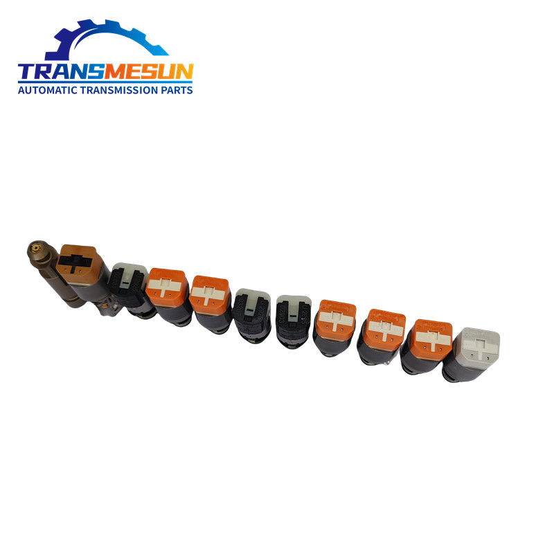 Transmesun เครื่องส่งอัตโนมัติ 9HP-48 ชุดซ่อมแซมซอลีนอยด์ 10 ชุดซอลีนอยด์ซับสําหรับ Land Rover Range Rover Evoque