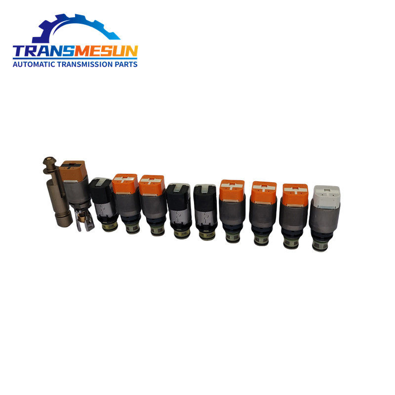 Transmesun เครื่องส่งอัตโนมัติ 9HP-48 ชุดซ่อมแซมซอลีนอยด์ 10 ชุดซอลีนอยด์ซับสําหรับ Land Rover Range Rover Evoque