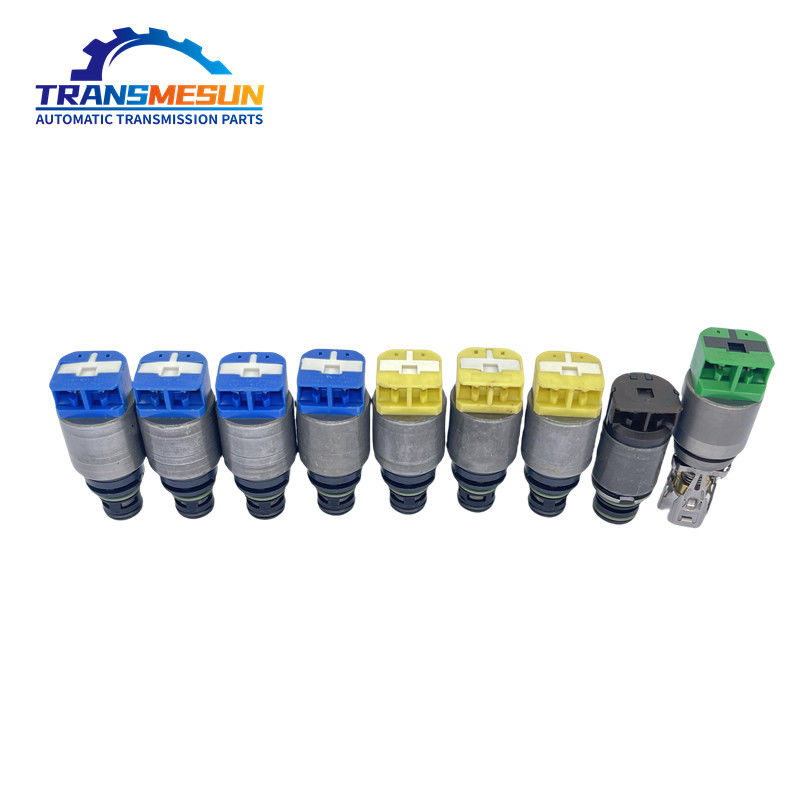 ชุดของ 9 ชุดซ่อมบํารุงซอลีนอยด์ วาล์วสําหรับ 8HP-50 CVT การส่งอัตโนมัติของ BMW 3 ซีรีส์ F30