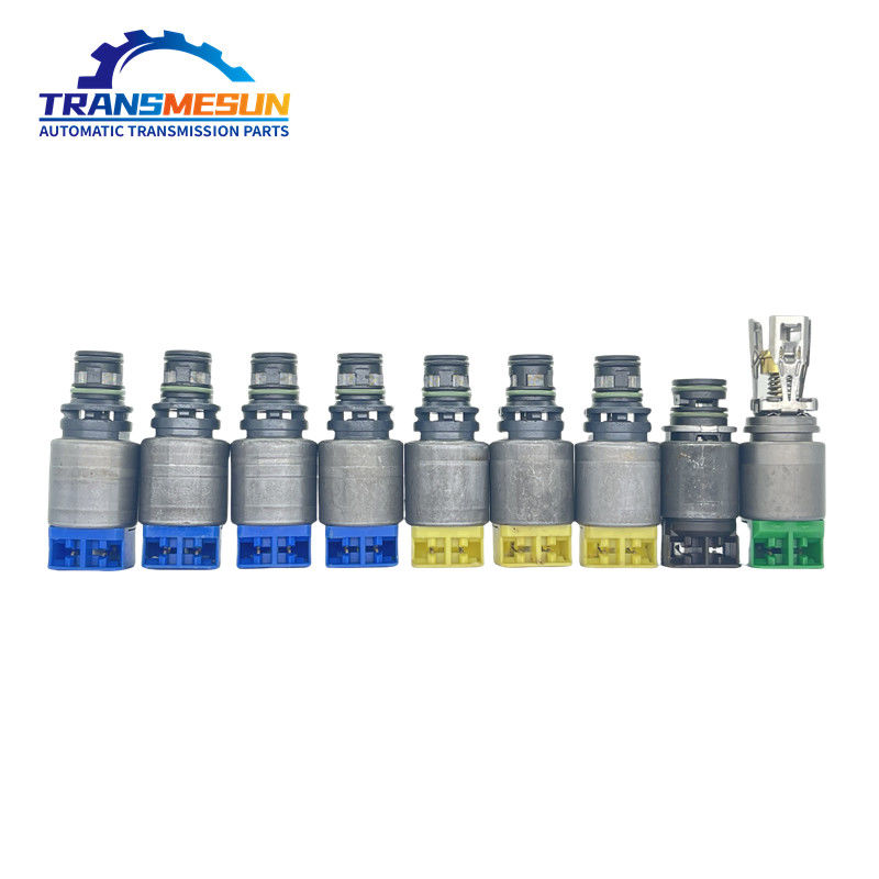 ชุดของ 9 ชุดซ่อมบํารุงซอลีนอยด์ วาล์วสําหรับ 8HP-50 CVT การส่งอัตโนมัติของ BMW 3 ซีรีส์ F30