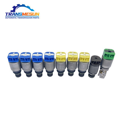 เครื่องส่งอัตโนมัติ Transmesun มาในชุดของ 9 ชุดซ่อมบํารุงซอลีนอยด์วาล์ว 8HP-50 สําหรับ BMW 3 ซีรี่ย์ F30 ของ OE 0501221287